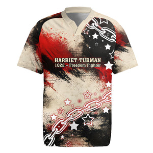 Freedom Fighter Harriet Tubman Rugby Jersey Freedom Was The Destination 1822