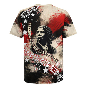 Freedom Fighter Harriet Tubman Rugby Jersey Freedom Was The Destination 1822