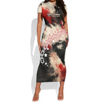 Freedom Fighter Harriet Tubman Short Sleeve Bodycon Dress Freedom Was The Destination 1822