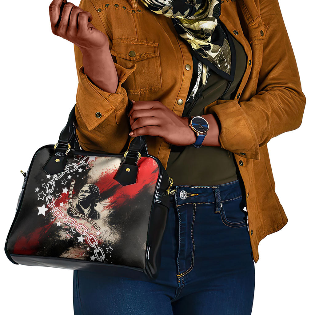 Freedom Fighter Harriet Tubman Shoulder Handbag Freedom Was The Destination 1822