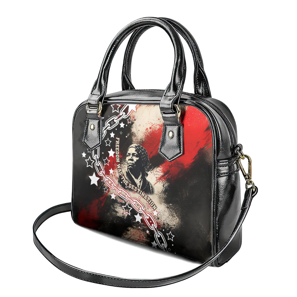 Freedom Fighter Harriet Tubman Shoulder Handbag Freedom Was The Destination 1822