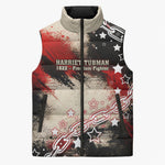 Freedom Fighter Harriet Tubman Sleeveless Puffer Jacket Freedom Was The Destination 1822