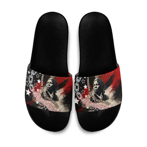 Freedom Fighter Harriet Tubman Slide Sandals Freedom Was The Destination 1822