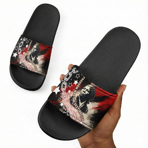 Freedom Fighter Harriet Tubman Slide Sandals Freedom Was The Destination 1822