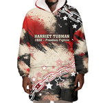 Freedom Fighter Harriet Tubman Wearable Blanket Hoodie Freedom Was The Destination 1822