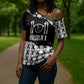 Malcolm X 101 Years Of Resistance Cross Shoulder Shirt Civil Rights Leader Portrait - Monochrome X Pattern