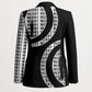 Malcolm X Legacy 1925-2026 Blazer African American Heritage - Iconic Portrait Silhouette