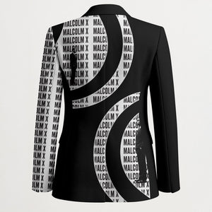 Malcolm X Legacy 1925-2026 Blazer African American Heritage - Iconic Portrait Silhouette