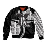 Malcolm X Legacy 1925-2026 Bomber Jacket African American Heritage - Iconic Portrait Silhouette