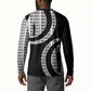 Malcolm X Legacy 1925-2026 Button Sweatshirt African American Heritage - Iconic Portrait Silhouette