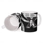 Malcolm X Legacy 1925-2026 Ceramic Mug African American Heritage - Iconic Portrait Silhouette