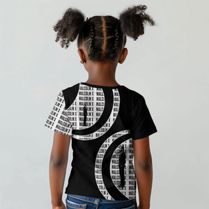 Malcolm X Legacy 1925-2026 Kid T shirt African American Heritage - Iconic Portrait Silhouette