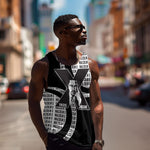 Malcolm X Legacy 1925-2026 Men Tank Top African American Heritage - Iconic Portrait Silhouette