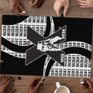 Malcolm X Legacy 1925-2026 Puzzle African American Heritage - Iconic Portrait Silhouette