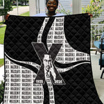 Malcolm X Legacy 1925-2026 Quilt African American Heritage - Iconic Portrait Silhouette