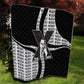 Malcolm X Legacy 1925-2026 Quilt African American Heritage - Iconic Portrait Silhouette