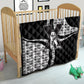Malcolm X Legacy 1925-2026 Quilt African American Heritage - Iconic Portrait Silhouette