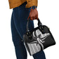 Malcolm X Legacy 1925-2026 Shoulder Handbag African American Heritage - Iconic Portrait Silhouette