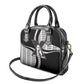 Malcolm X Legacy 1925-2026 Shoulder Handbag African American Heritage - Iconic Portrait Silhouette