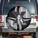 Malcolm X Legacy 1925-2026 Spare Tire Cover African American Heritage - Iconic Portrait Silhouette