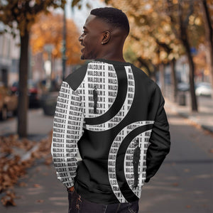 Malcolm X Legacy 1925-2026 Sweatshirt African American Heritage - Iconic Portrait Silhouette