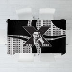 Malcolm X Legacy 1925-2026 Tablecloth African American Heritage - Iconic Portrait Silhouette