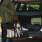 Malcolm X Legacy 1925-2026 Travel Bag African American Heritage - Iconic Portrait Silhouette