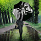 Malcolm X Legacy 1925-2026 Umbrella African American Heritage - Iconic Portrait Silhouette