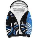 Somalia Sherpa Hoodie with From Nomads to Nation Camel Galaxy Flag Spirit