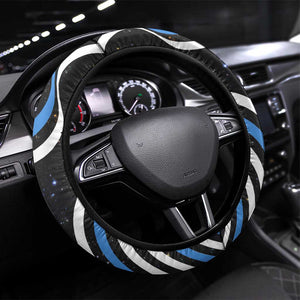 Somalia Steering Wheel Cover with From Nomads to Nation Camel Galaxy Flag Spirit