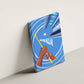 Somalia Canvas Wall Art with Raised Fist Flag Blue Unity Wave Spirit