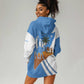 Somalia Hoodie Dress with Camel Desert Map Palm Tree Heritage Spirit