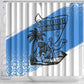 Somalia Shower Curtain with Soomaaliya Ha Noolaato Nomad Moon Flag Spirit