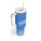 Somalia Tumbler With Handle with Soomaaliya Ha Noolaato Nomad Moon Flag Spirit
