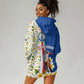 Cape Verde Hoodie Dress Kingfisher Bird Floral Flag Spirit - African Pride