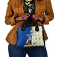 Cape Verde Shoulder Handbag Kingfisher Bird Floral Flag Spirit - African Pride