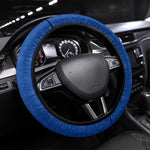 Cape Verde Steering Wheel Cover Kingfisher Bird Floral Flag Spirit - African Pride