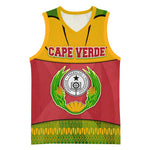Cape Verde Basketball Jersey One Heart Ten Islands National Emblem Spirit TS04