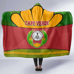 Cape Verde Hooded Blanket One Heart Ten Islands National Emblem Spirit - African Pride