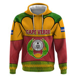 Cape Verde Hoodie One Heart Ten Islands National Emblem Spirit - African Pride