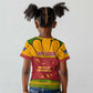 Cape Verde Kid T shirt One Heart Ten Islands National Emblem Spirit - African Pride