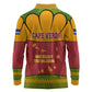 Cape Verde Long Sleeve Polo Shirt One Heart Ten Islands National Emblem Spirit - African Pride