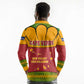 Cape Verde Long Sleeve Polo Shirt One Heart Ten Islands National Emblem Spirit - African Pride