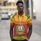 Cape Verde Polo Shirt One Heart Ten Islands National Emblem Spirit - African Pride