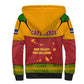 Cape Verde Sherpa Hoodie One Heart Ten Islands National Emblem Spirit - African Pride