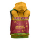 Cape Verde Sleeveless Zip Hoodie One Heart Ten Islands National Emblem Spirit - African Pride