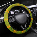 Cape Verde Steering Wheel Cover One Heart Ten Islands National Emblem Spirit - African Pride