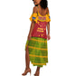 Cape Verde Summer Maxi Dress One Heart Ten Islands National Emblem Spirit - African Pride