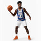 Cape Verde Basketball Jersey with Independence Day 5th July Flag Celebration Spirit TS04