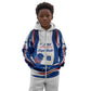 Cape Verde Kid Hoodie with Independence Day 5th July Flag Celebration Spirit